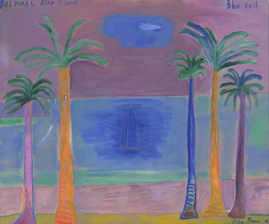 Balmoral blue cloud, blue sail