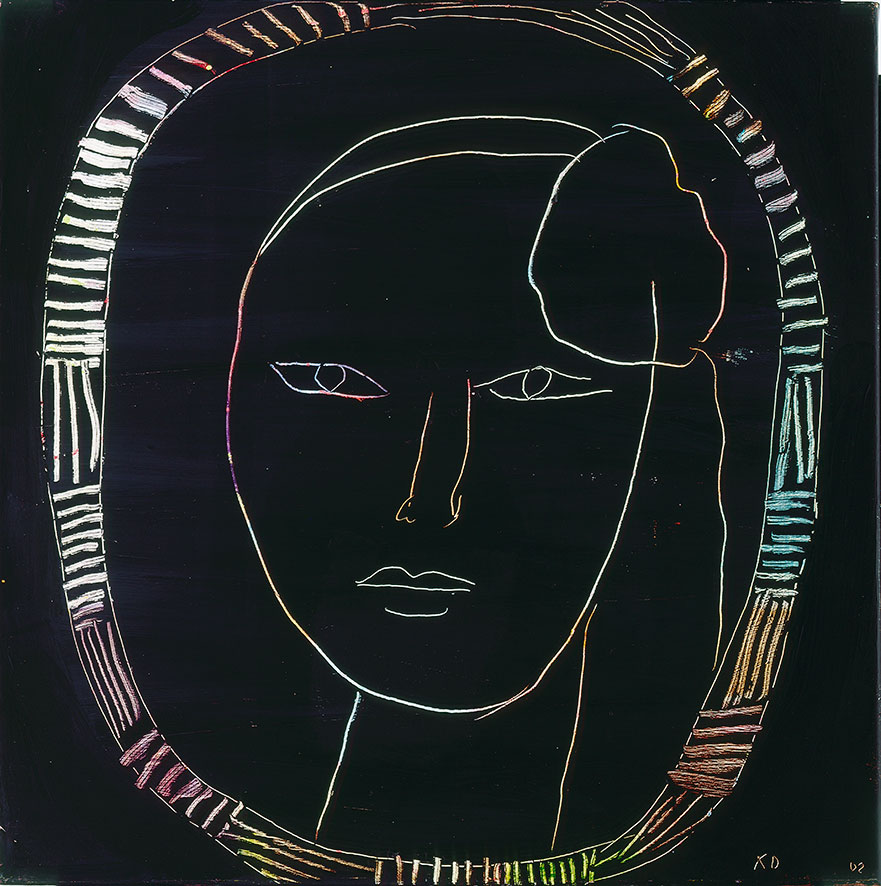 Model in a mirror