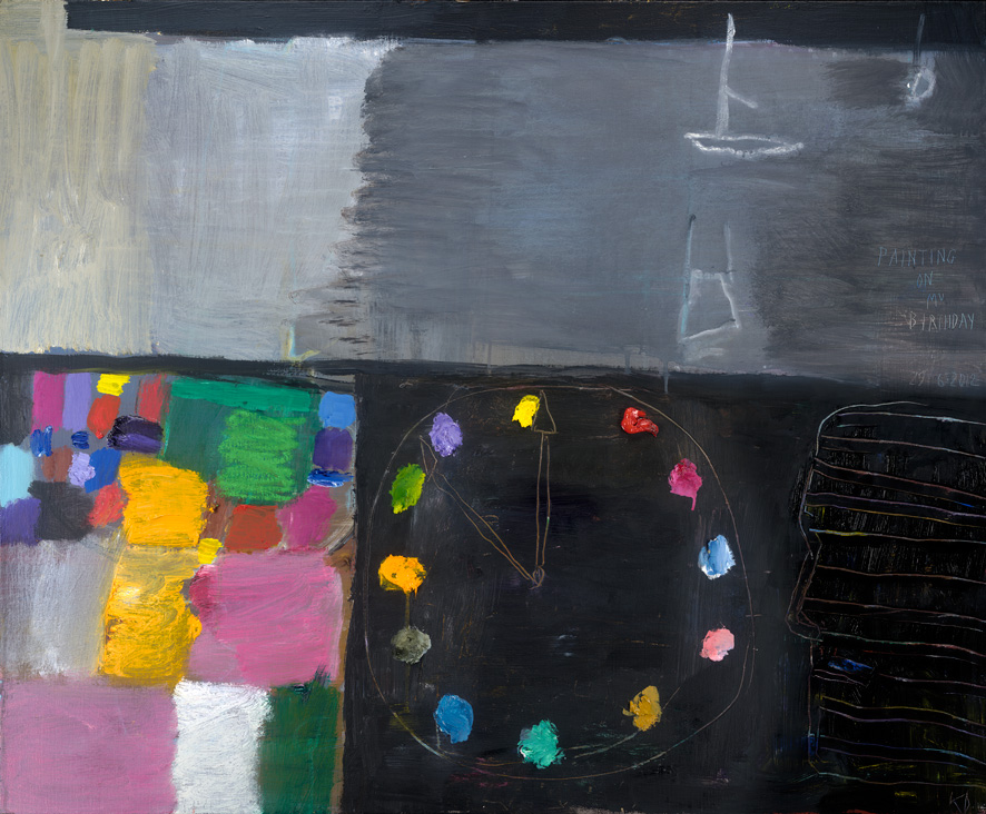 Painting on my birthday