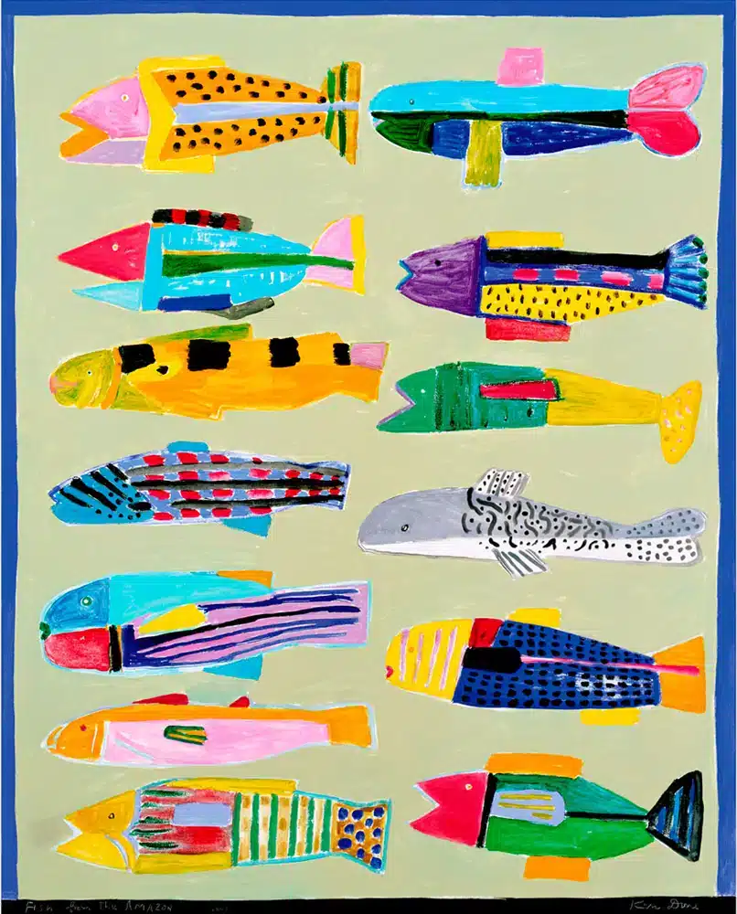 Fish from the Amazon, 2003 - Ken Done