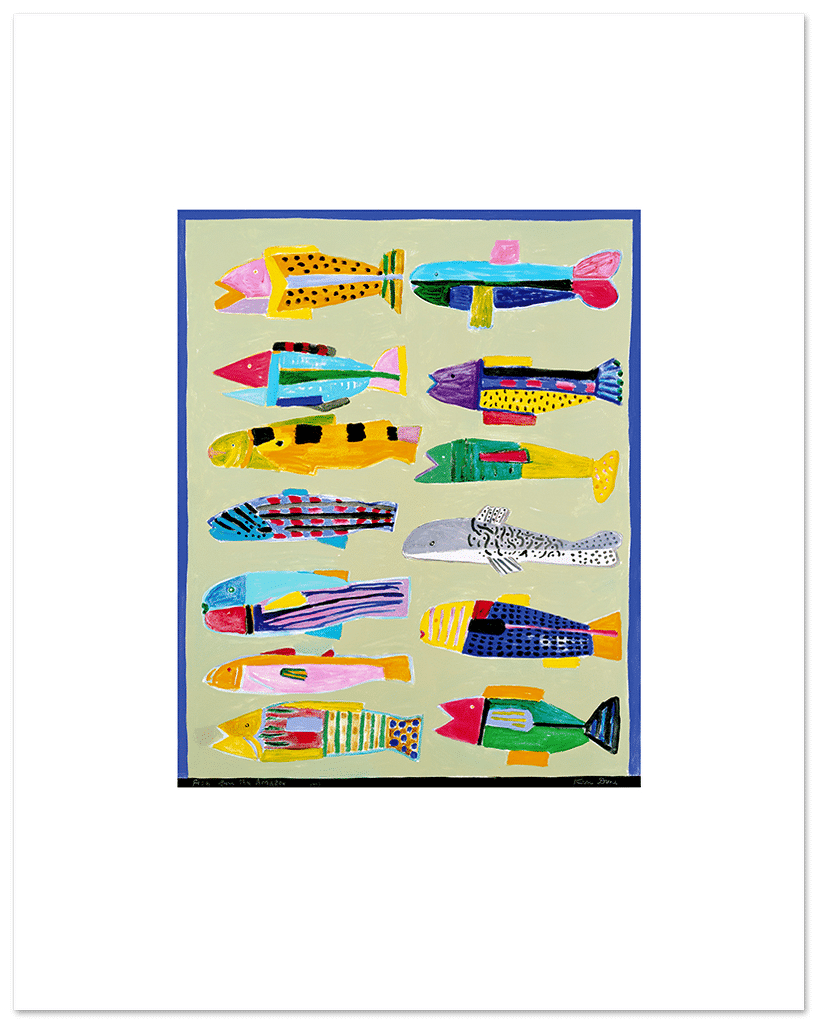 Fish from the Amazon, 2003 - Ken Done