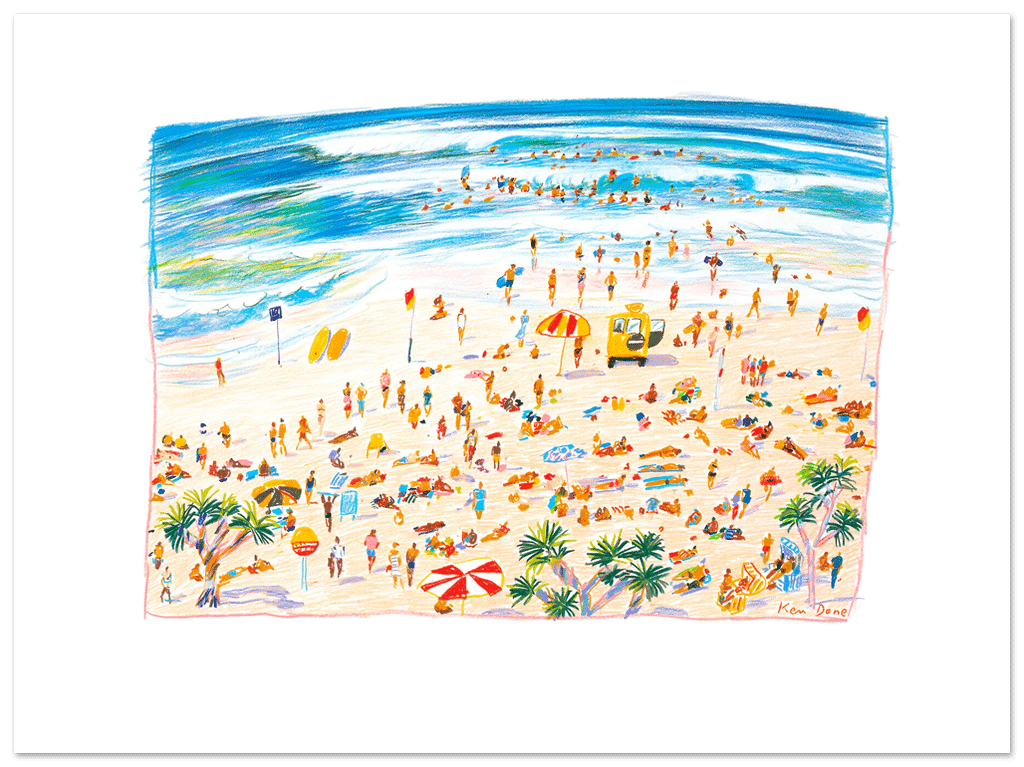 Beach, 1985