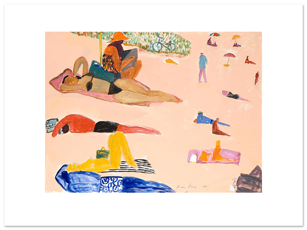 Beach with bike, 2006