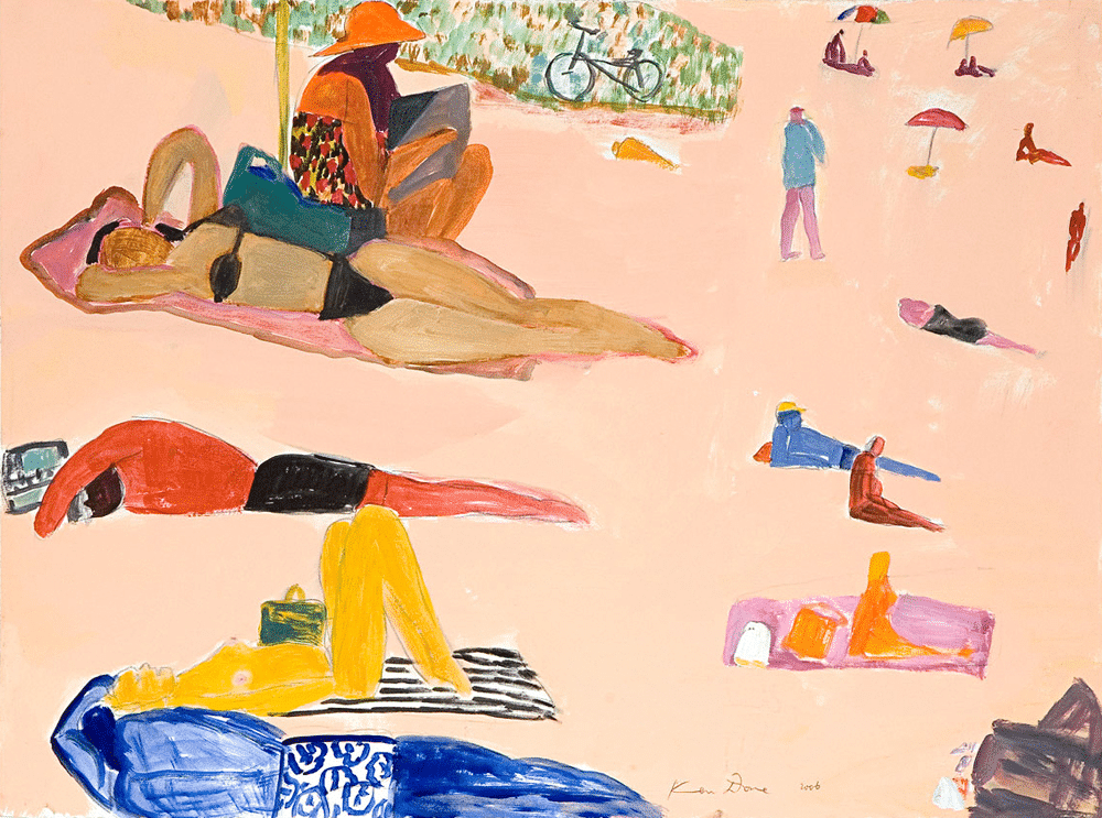 Beach with bike, 2006 - Image 2