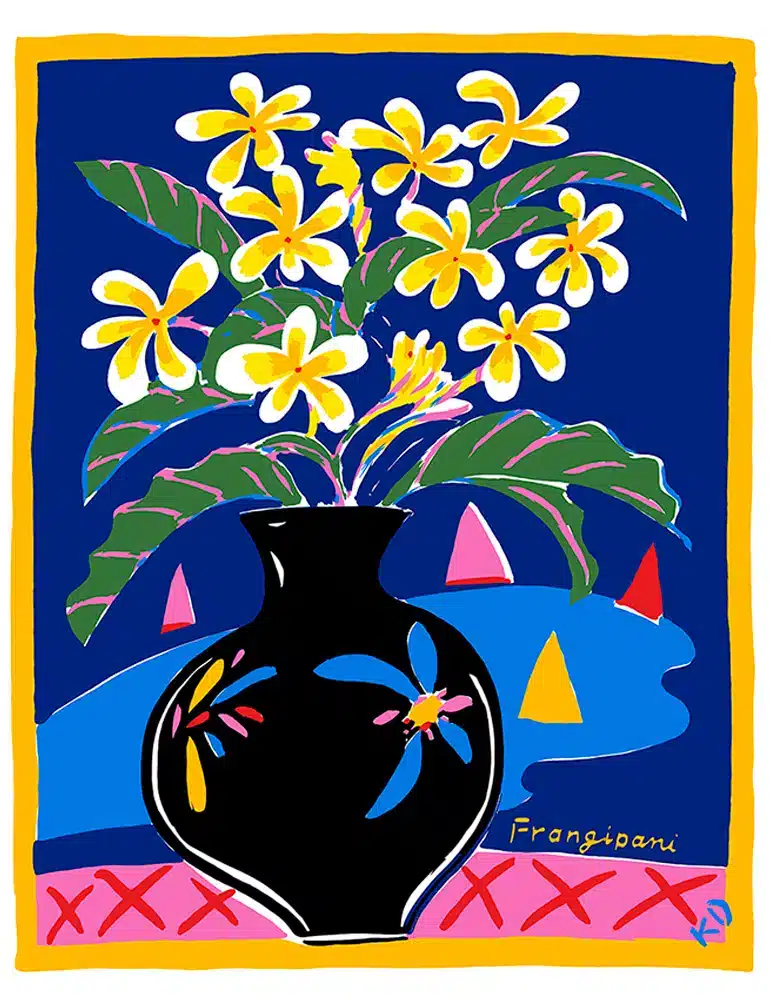 Frangipani, 1984 - Ken Done