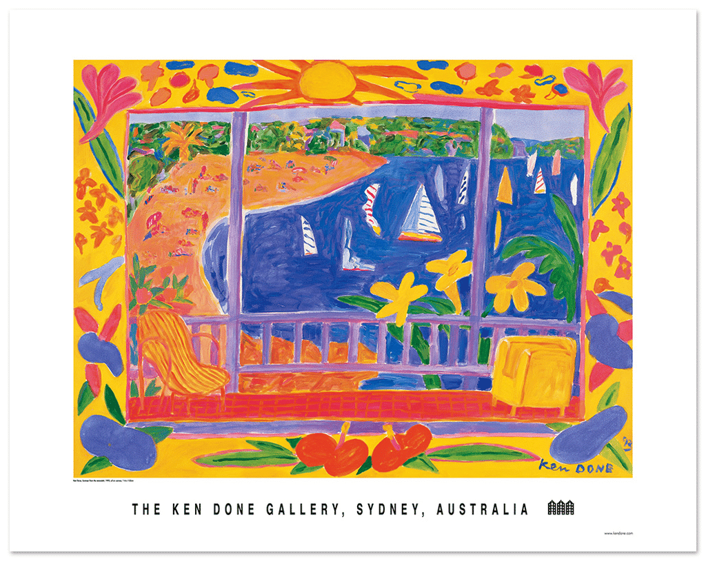 Poster – Summer from the Verandah