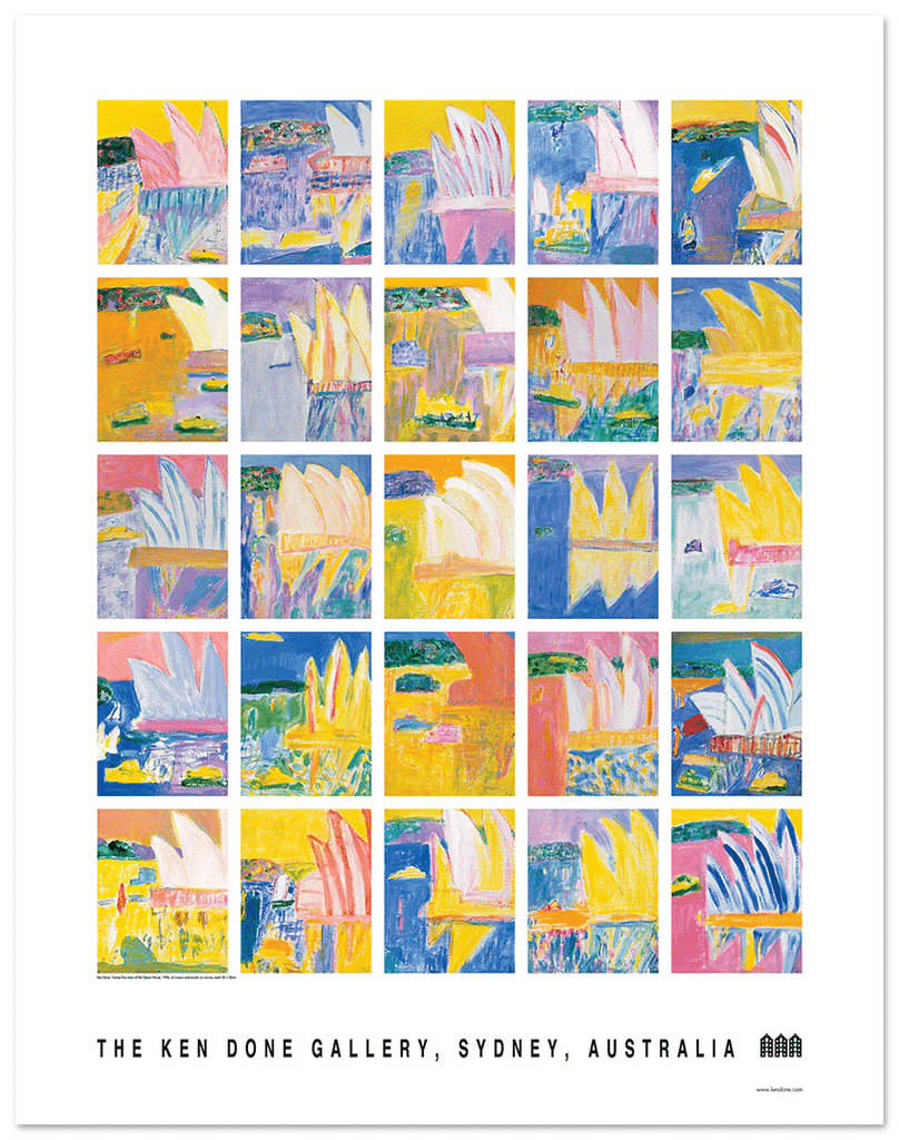 Poster – 25 Views of the Opera House