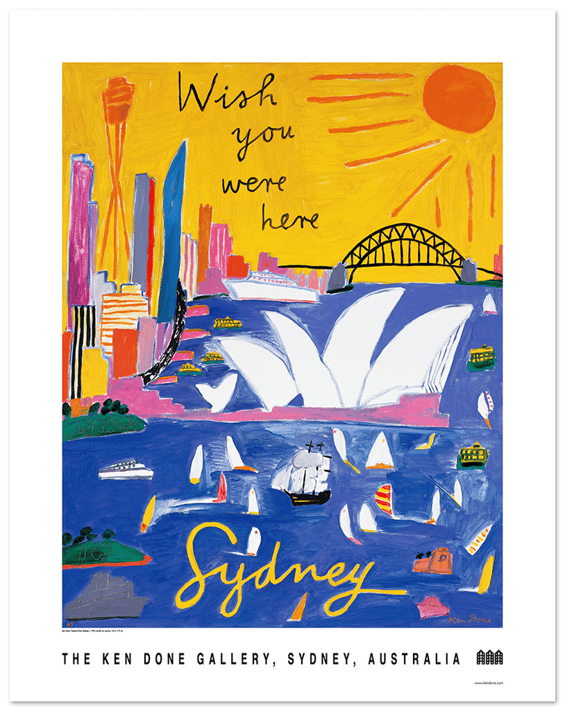 Poster – Postcard from Sydney I, WYWH