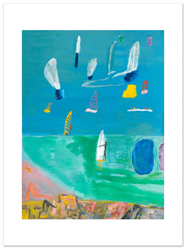 Beach and sailing, 2014