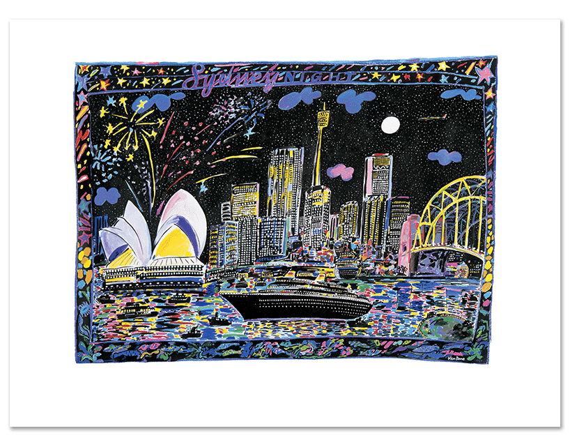 Sydney night, 1984 - Ken Done