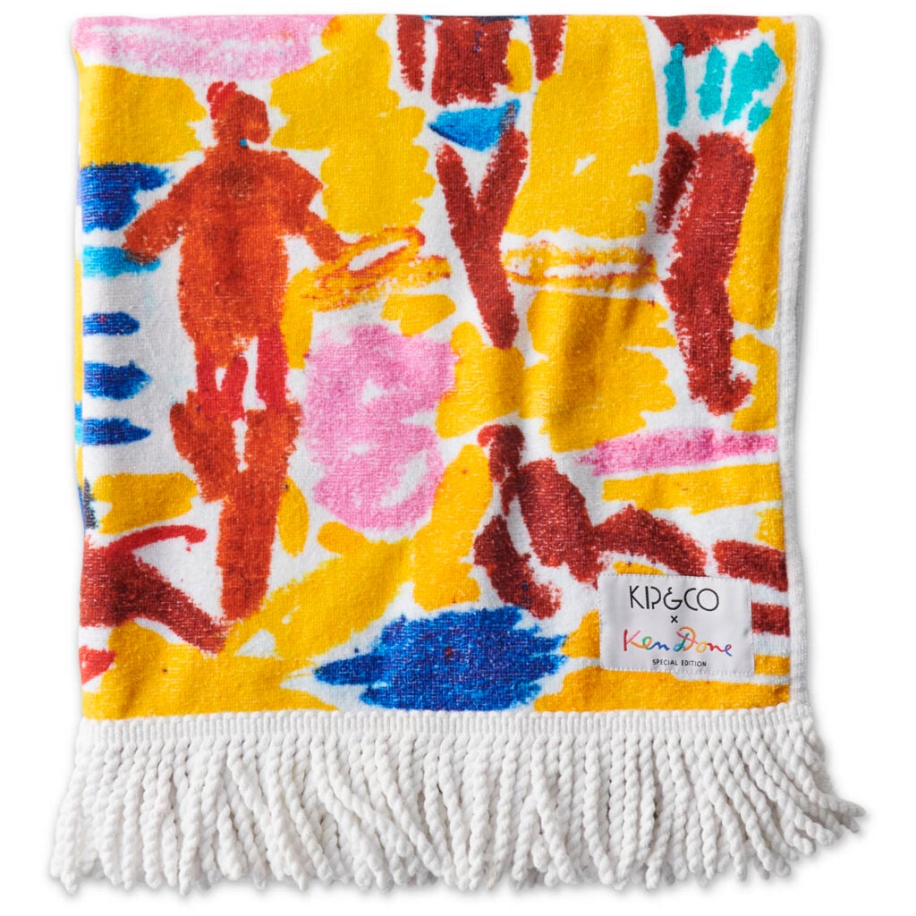 ‘Beach Life’ Terry Beach Towel – Kip&Co X Ken Done