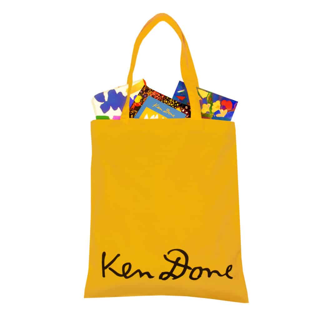 Ken Done Signature Yellow Tote