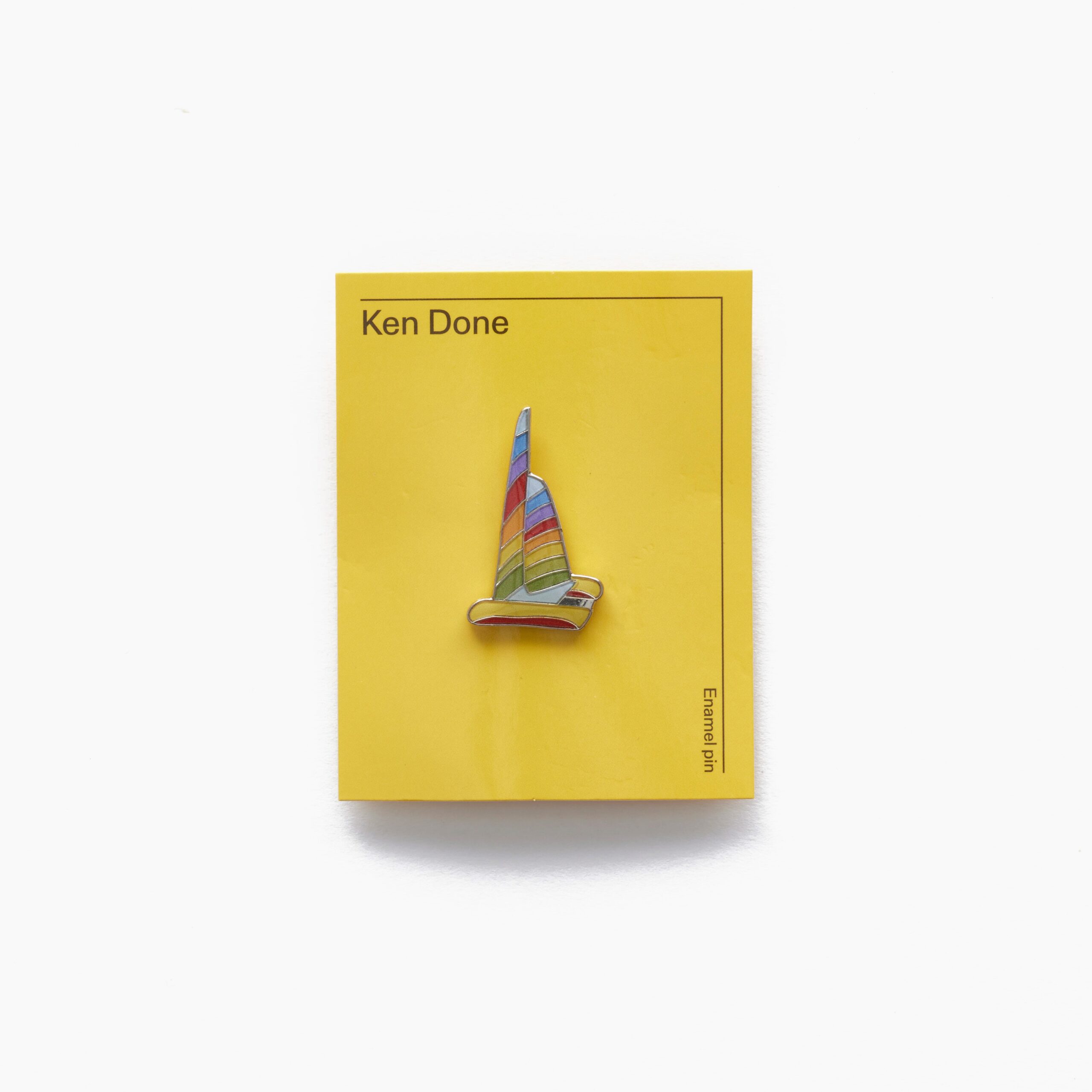 'Sunday' Sail Boat Pin - AGNSW x Ken Done