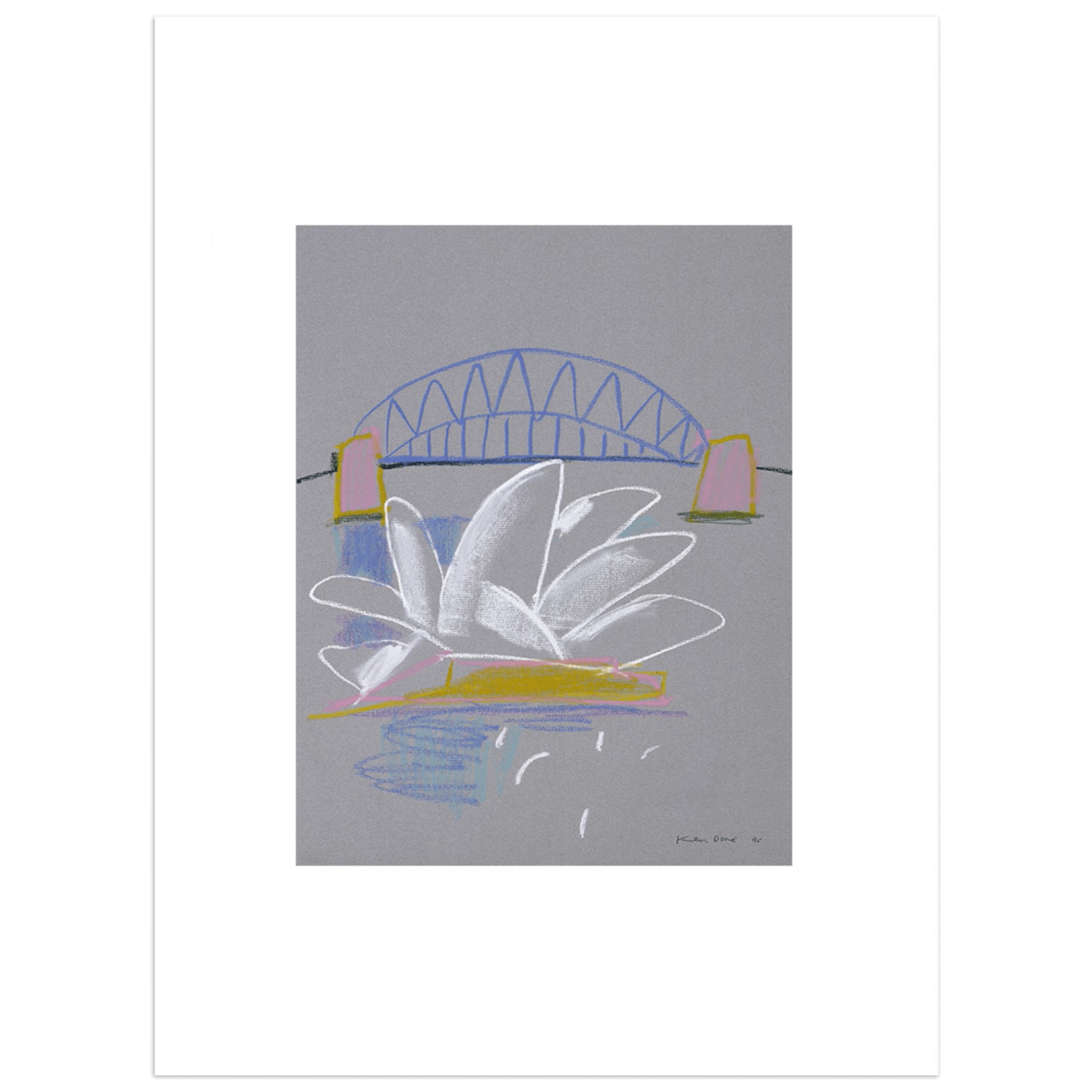 Sydney Opera House V, 1995 - Ken Done