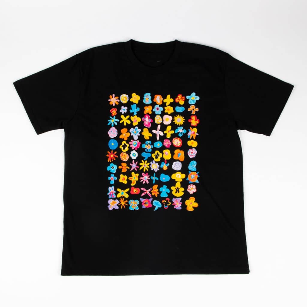 ’80 Flowers’ T-Shirt