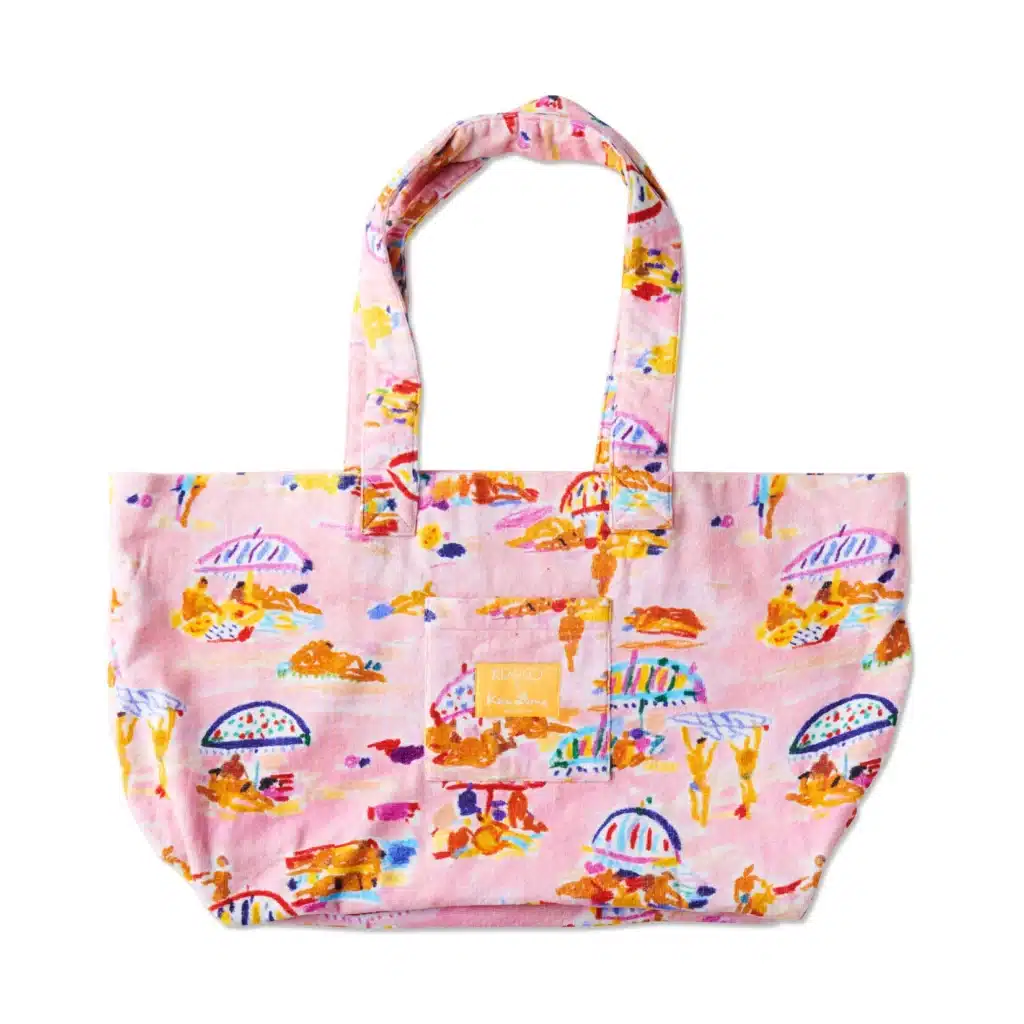 ‘Beach Days’ Terry Oversized Beach Bag – Kip&Co x Ken Done
