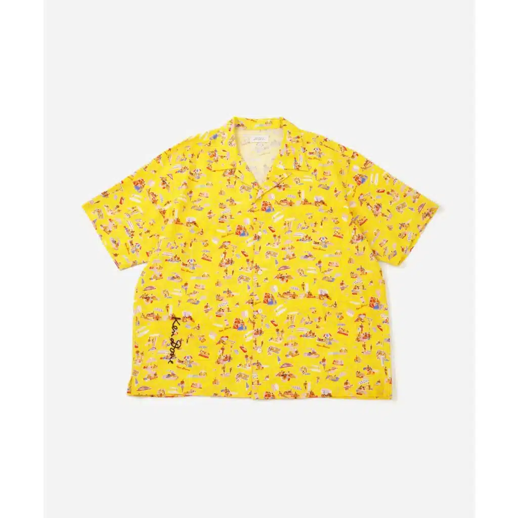 Open Collar Shirt – Beach – Saturdays NYC x Ken Done