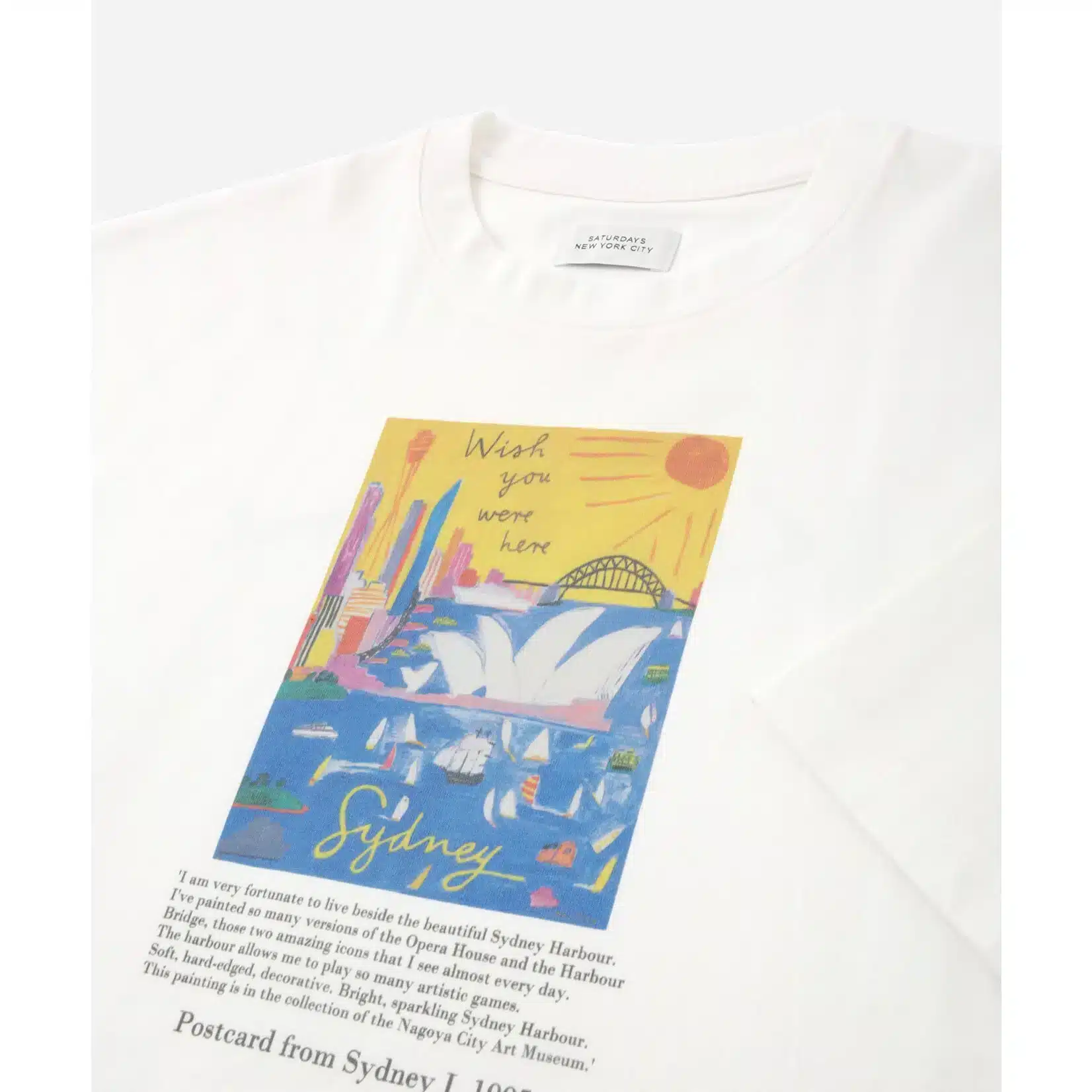 'Postcard from Sydney' T-Shirt - Saturdays NYC x Ken Done - Image 3