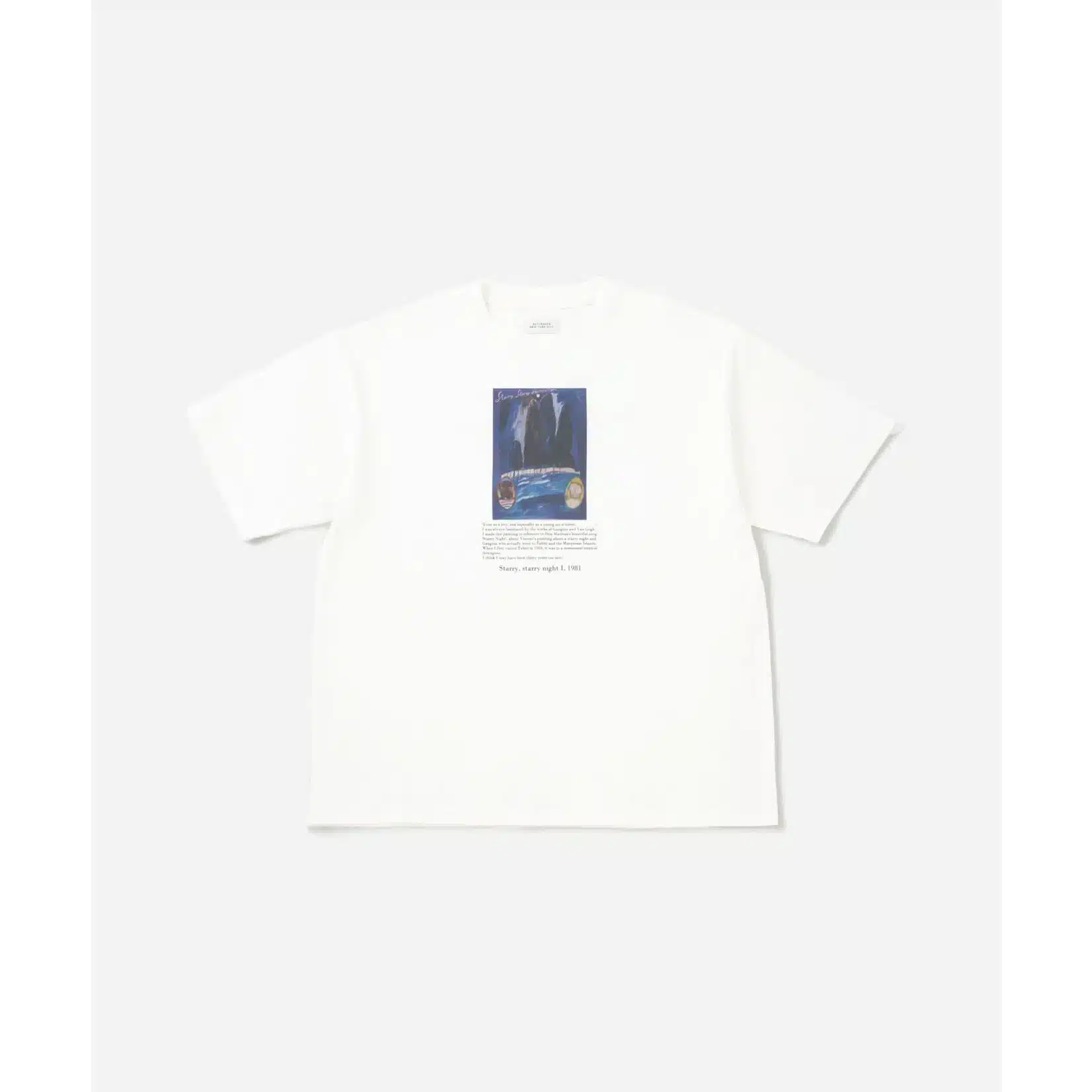 'Starry starry starry night' T-Shirt - Saturdays NYC x Ken Done
