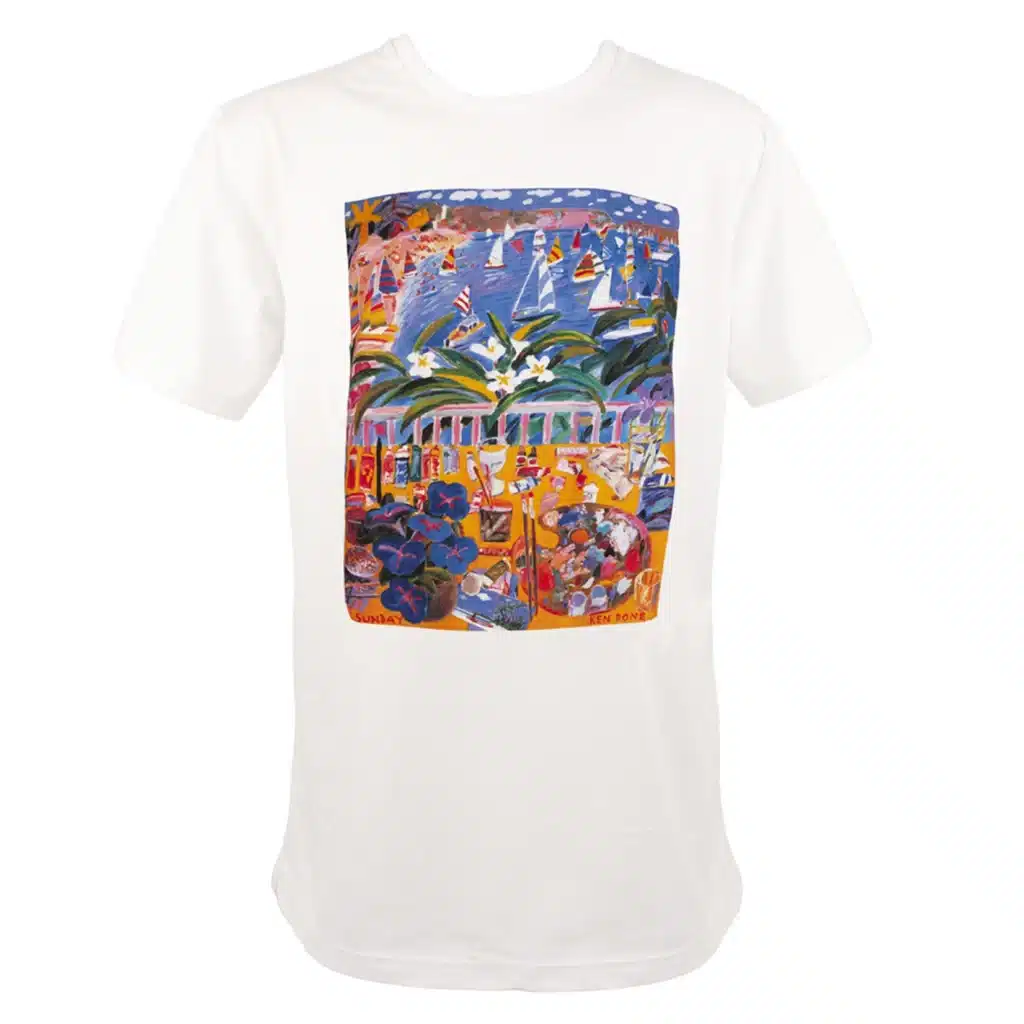 Tshirt – ‘Sunday’ white