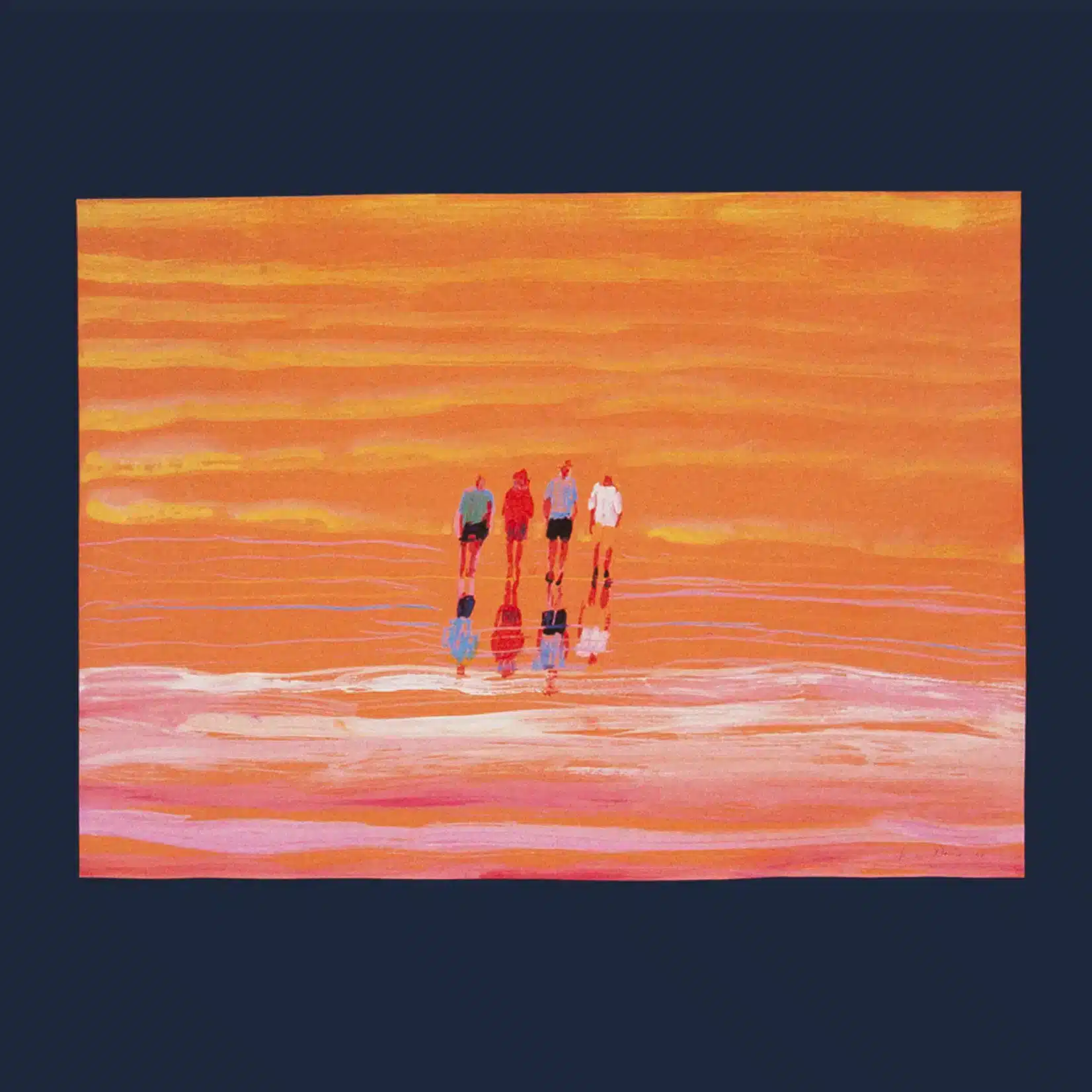 Tshirt - 'Walking on Lake Eyre' - Image 3