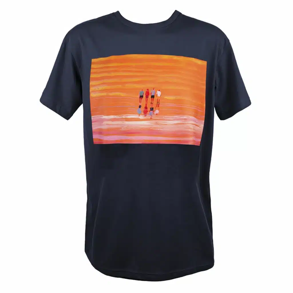 Tshirt – ‘Walking on Lake Eyre’