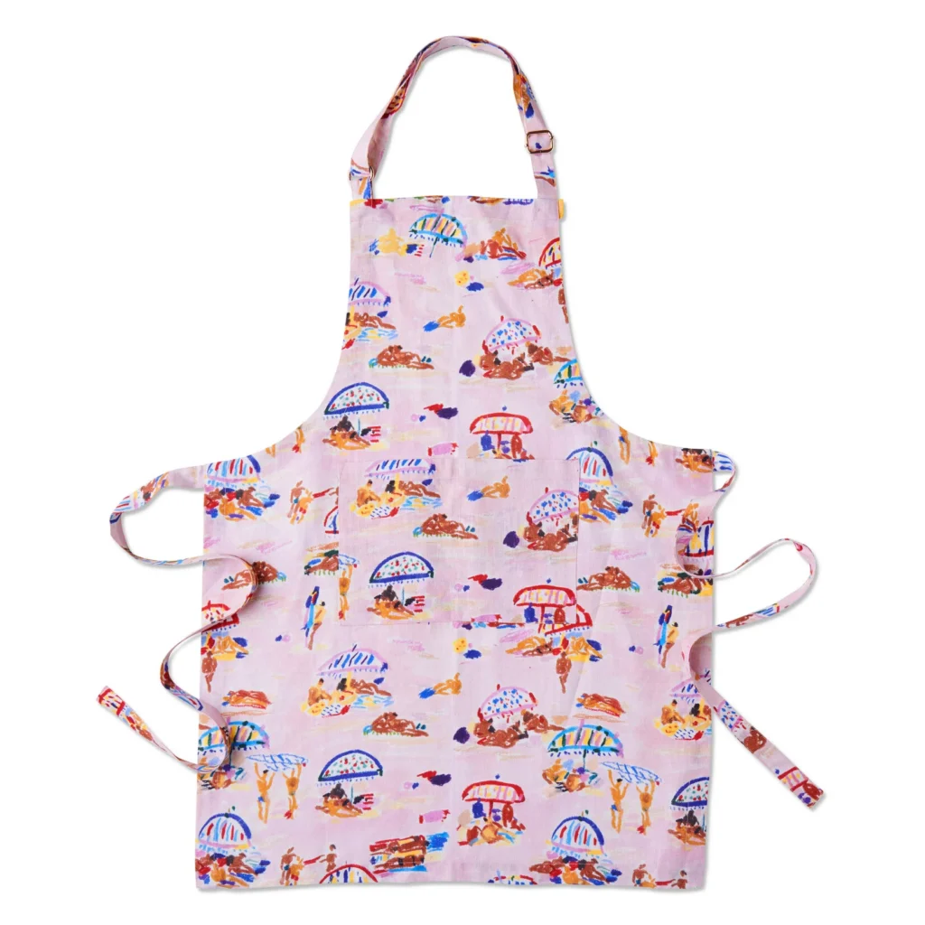 ‘Beach Days’ Linen Apron – Kip&Co x Ken Done
