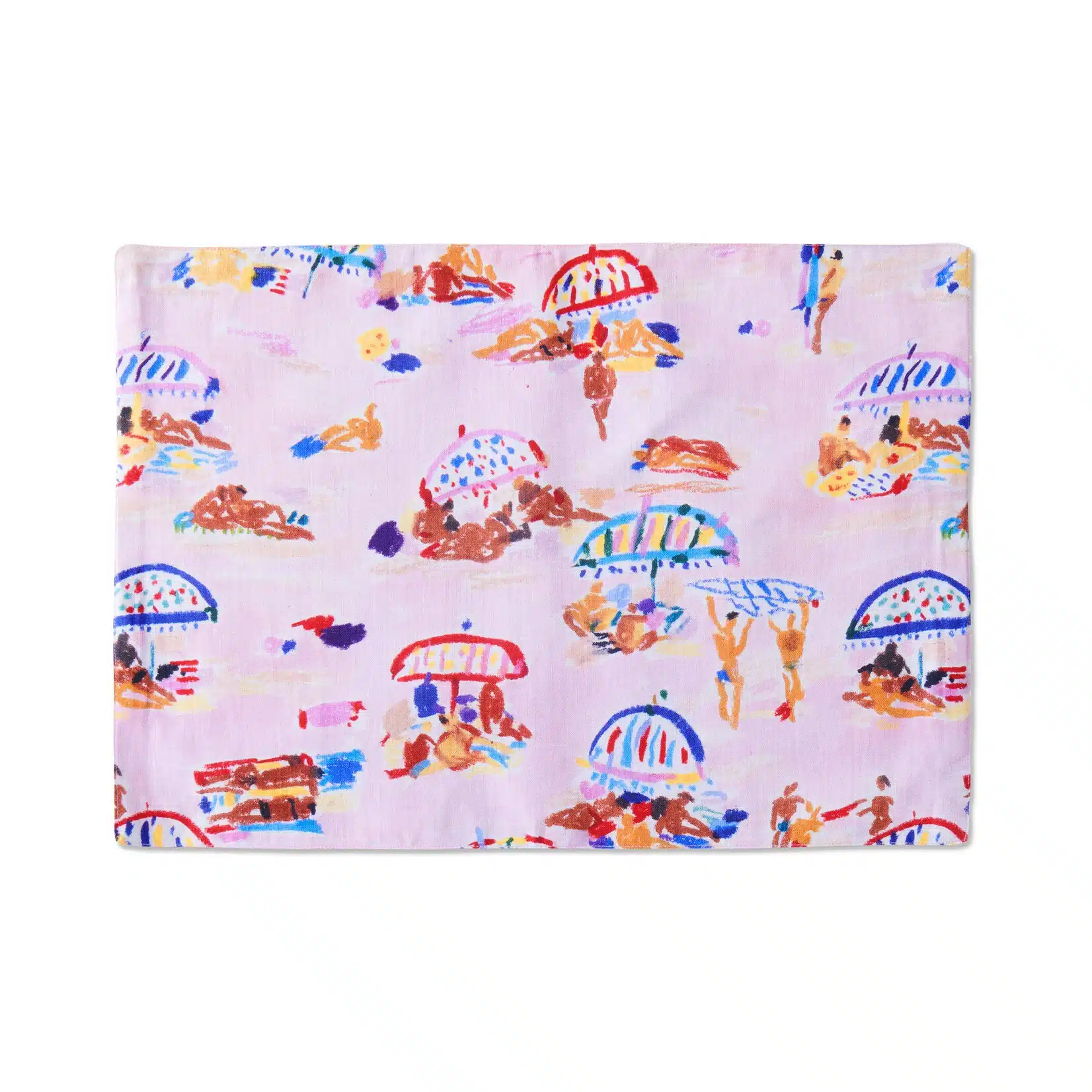 'Beach Days' Linen Placemat Set - Kip&Co x Ken Done