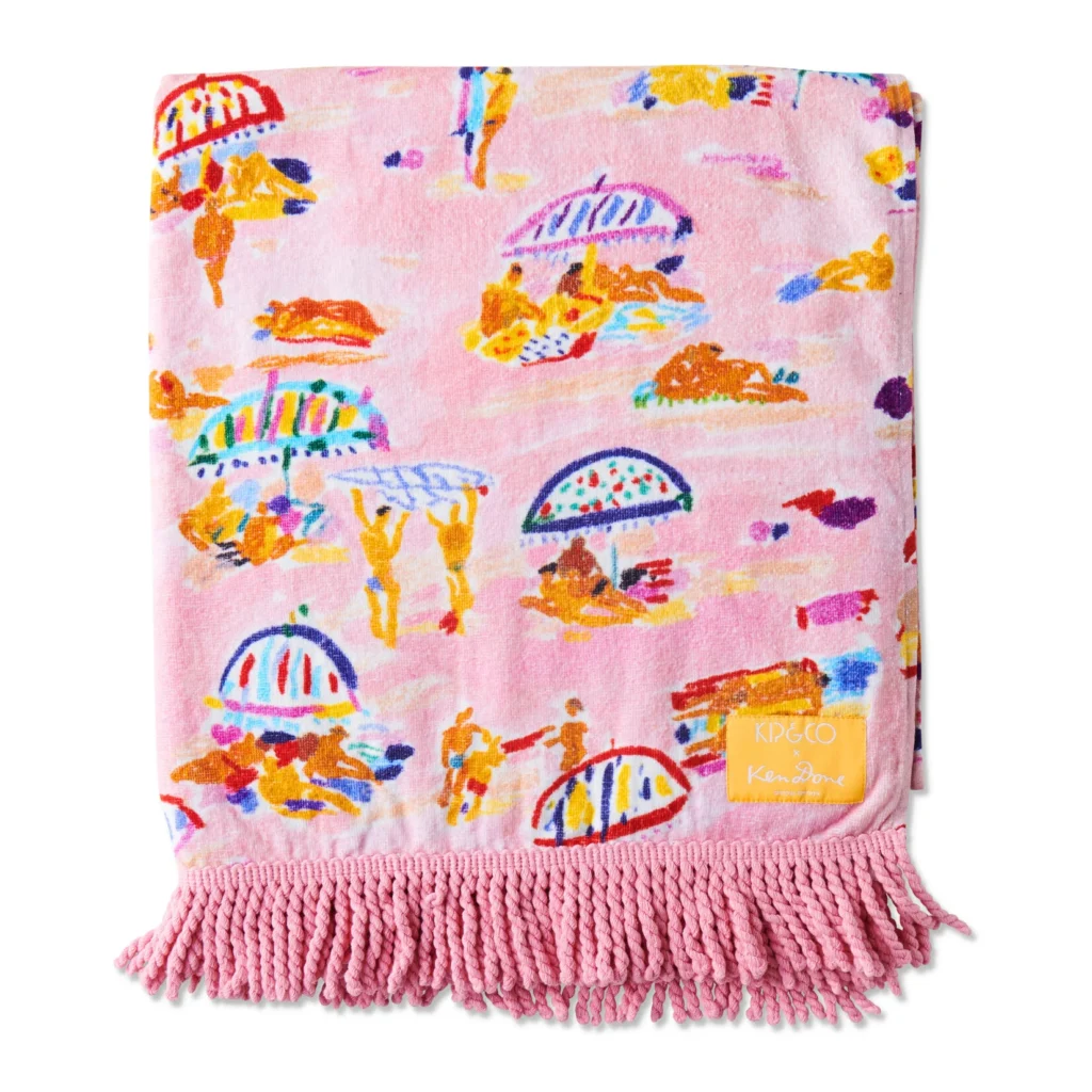 ‘Beach Days’ Terry Beach Towel – Kip&Co x Ken Done