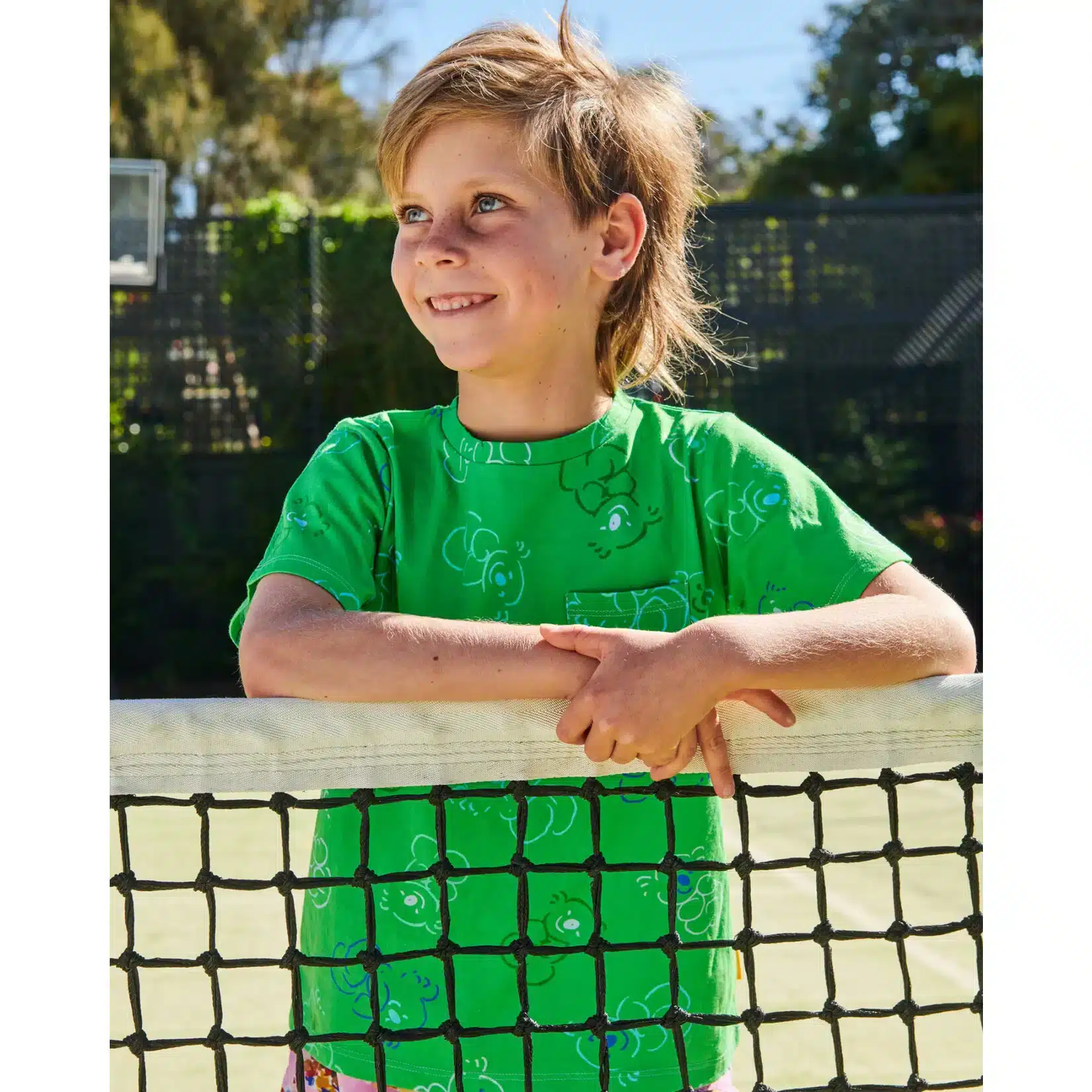 'Koala Cuddles' Green Organic Cotton T-Shirt - Kip&Co x Ken Done - Image 2