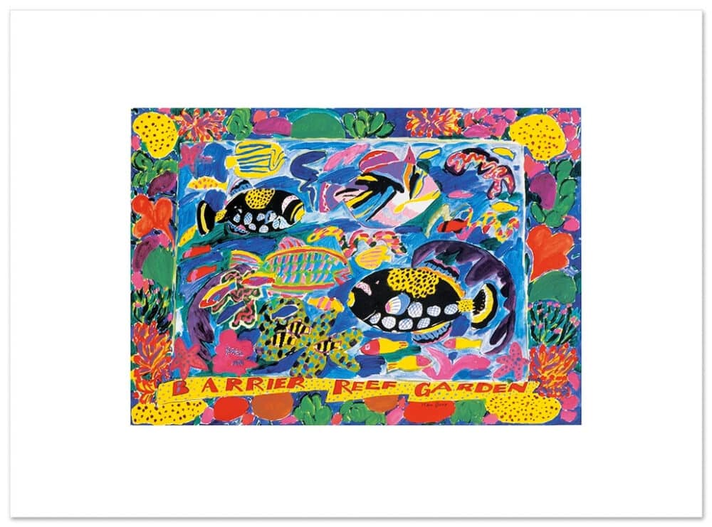 Barrier Reef garden, 1984 - Ken Done
